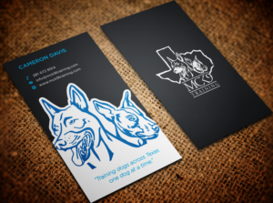 Business Card Design by haru_ichiban for MC K9 Training | Design: #21218808