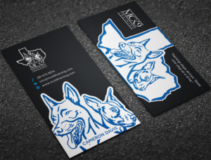 Business Card Design by haru_ichiban for MC K9 Training | Design: #21220407