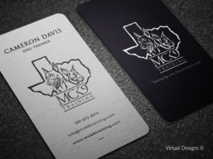 Business Card Design by SyncFuse™ Solutions for MC K9 Training | Design: #21225735