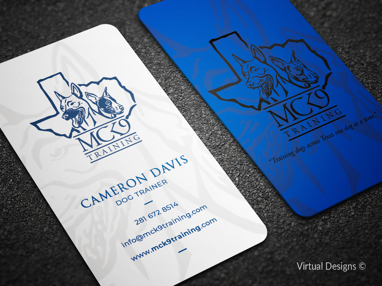 Business Card Design by SyncFuse™ Solutions for MC K9 Training | Design #21233472
