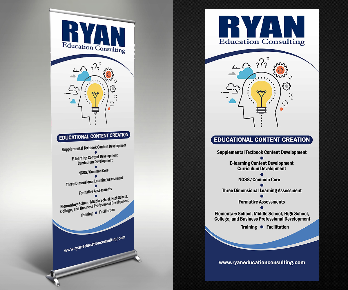 Signage Design by Designers Hub for Ryan Education Consulting LLC | Design #21203981