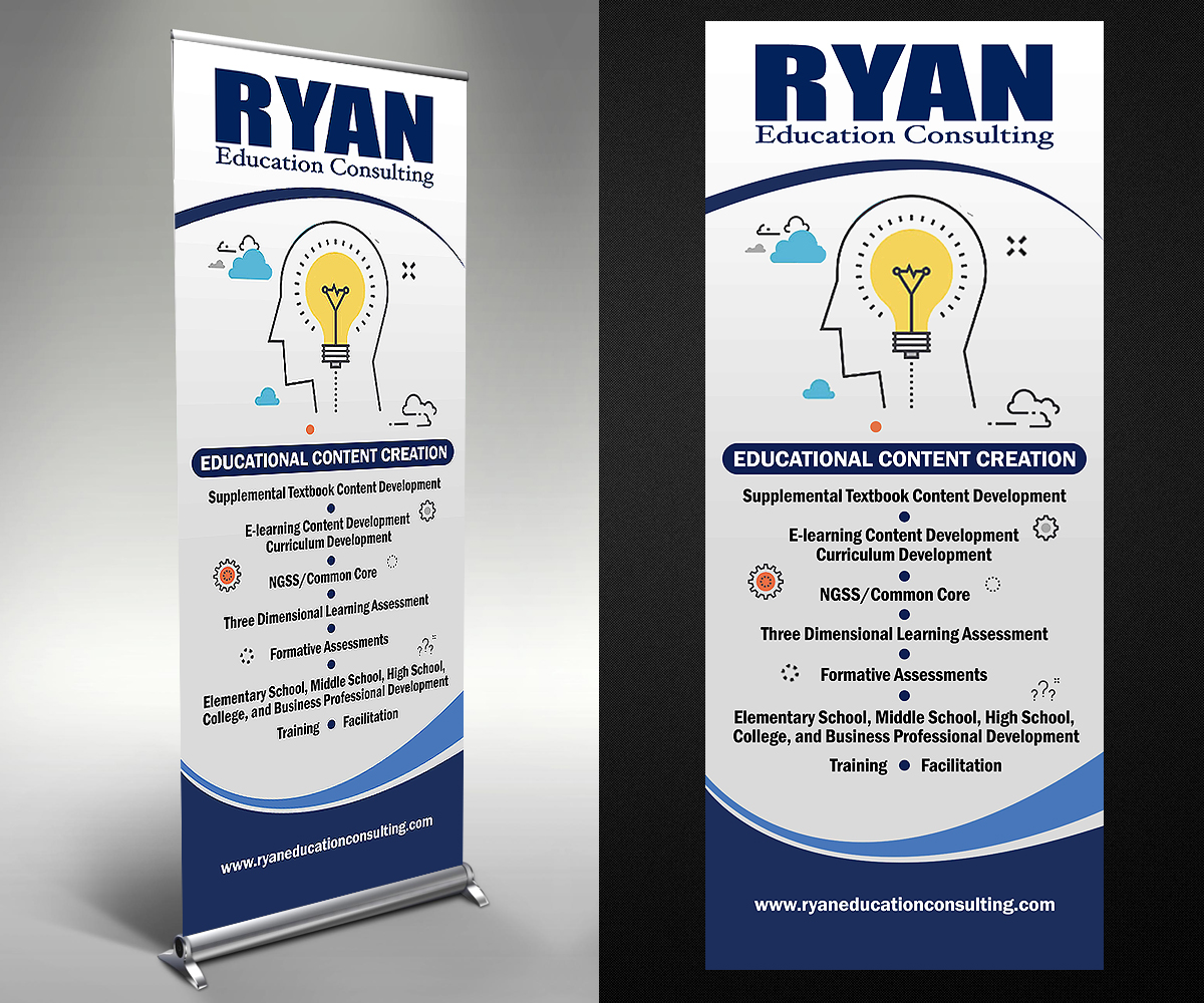Signage Design by Designers Hub for Ryan Education Consulting LLC | Design #21211416