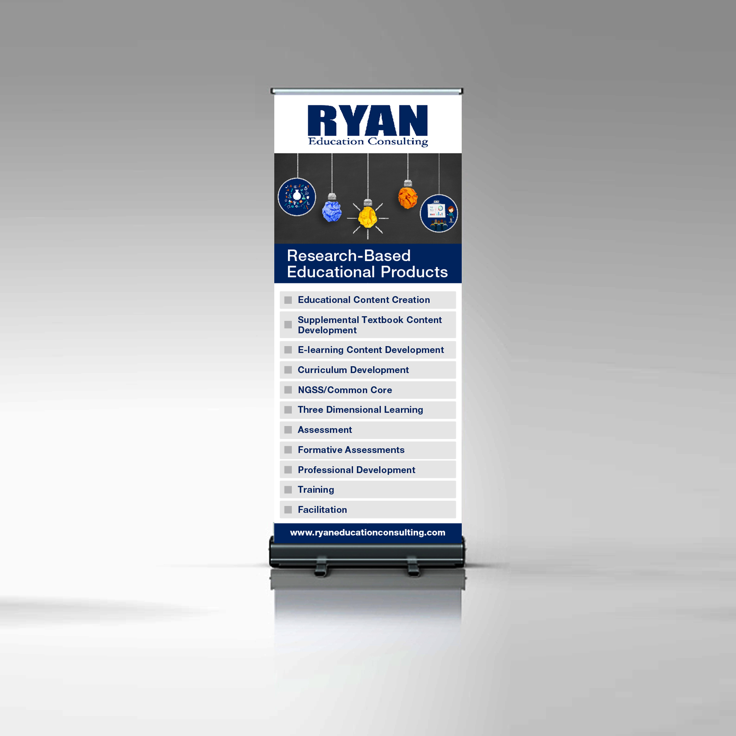 Signage Design by M K G for Ryan Education Consulting LLC | Design #21208632