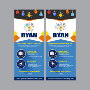 Trade Show Booth Sign Design for Retracting Banner | Signage Design by Jul-D