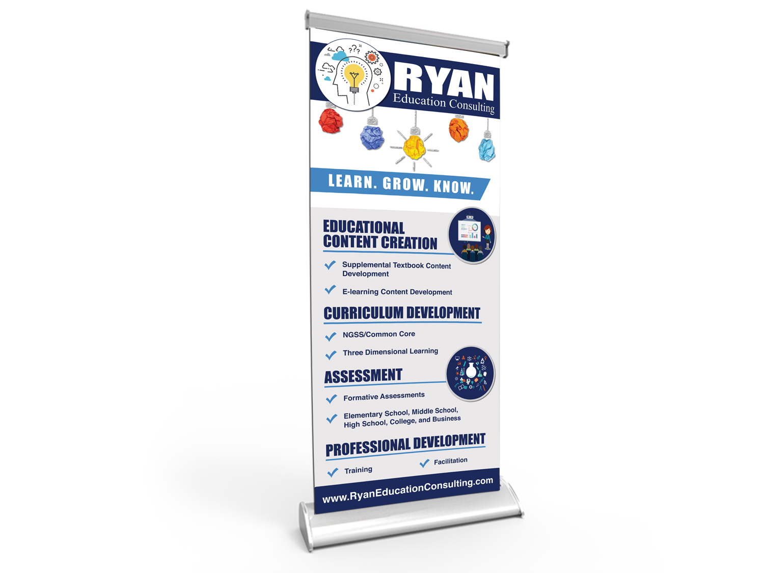Signage Design by TracyInspires for Ryan Education Consulting LLC | Design: #21202557