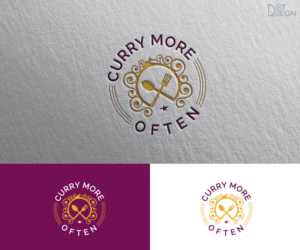 Curry More Often  | Logo Design by Dot Design 3