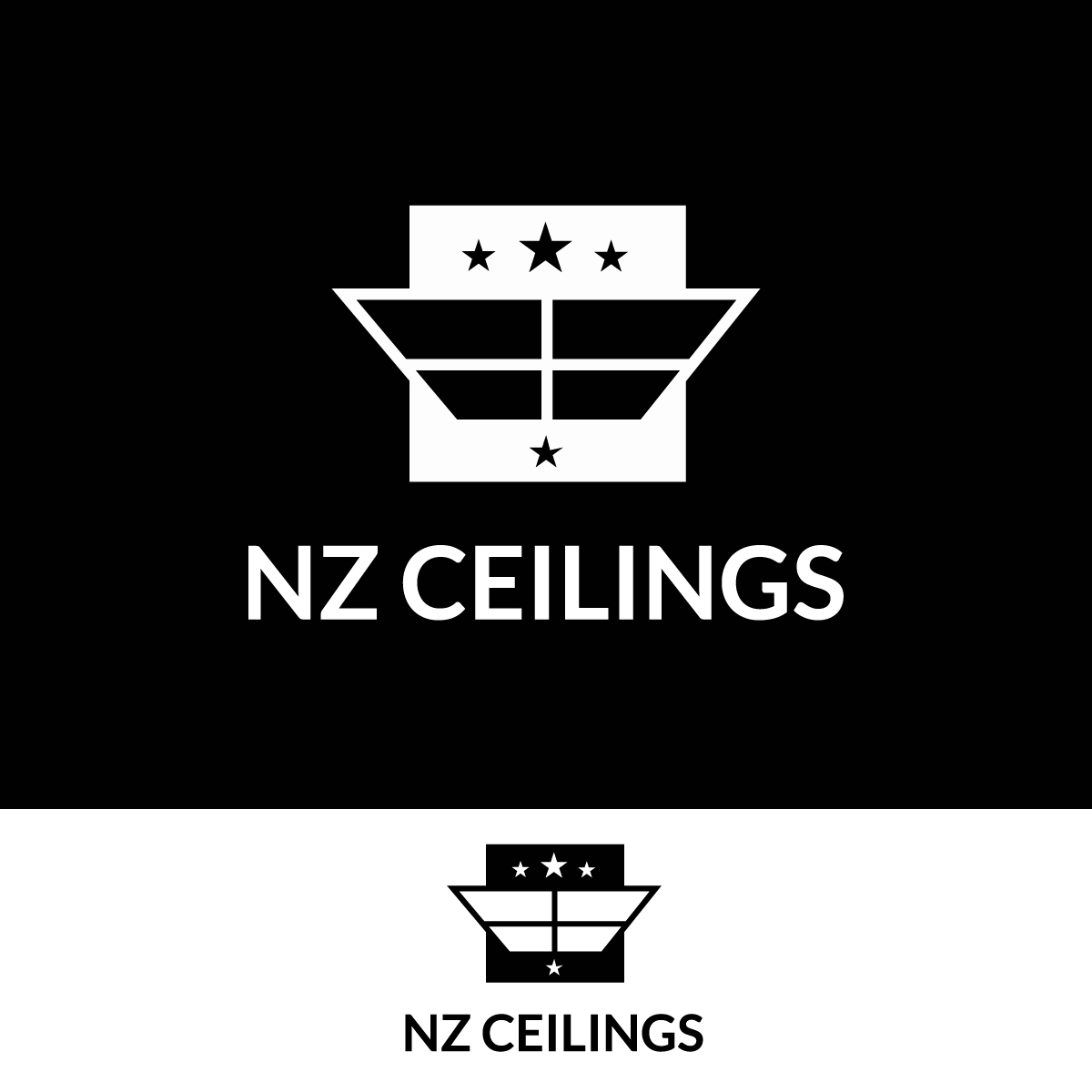 Logo Design by **INCREDIBLEDESIGNERS** for NZ Ceilings Ltd | Design #21200995