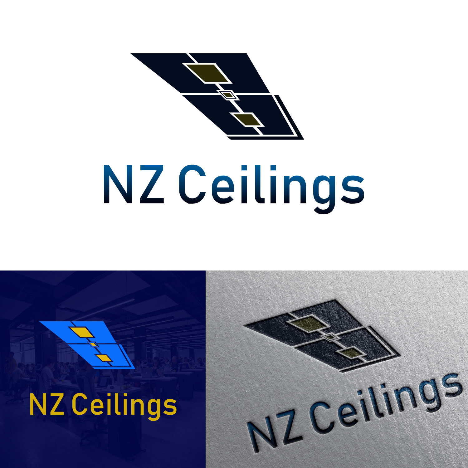 Logo Design by Vima_Designs for NZ Ceilings Ltd | Design #21203986