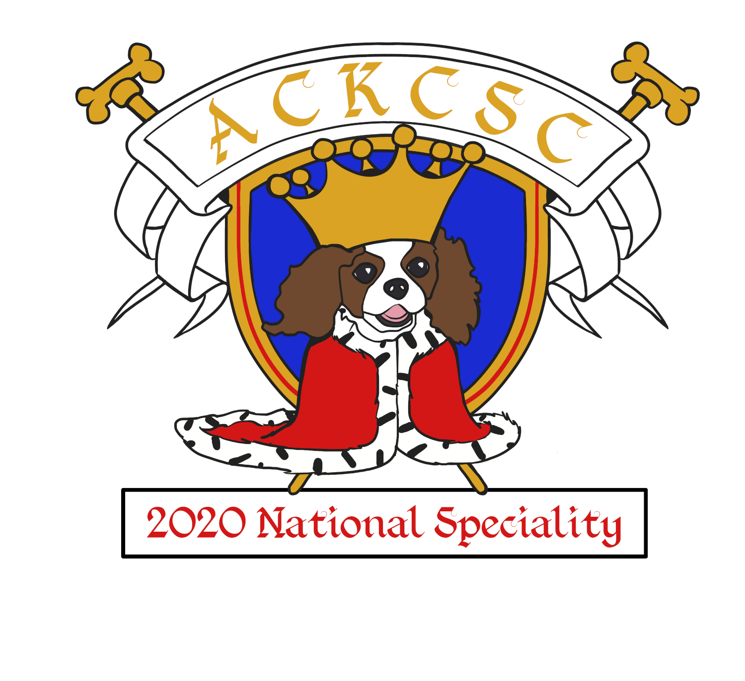 Graphic Design by Tomi Ax for American Cavalier King Charles Spaniel Club | Design #21230007