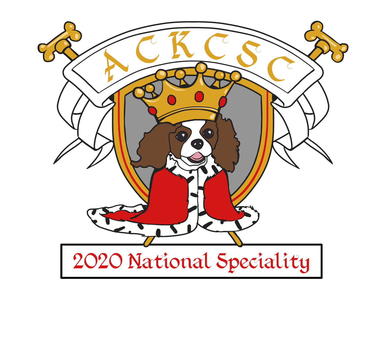 Graphic Design by Tomi Ax for American Cavalier King Charles Spaniel Club | Design #21230008