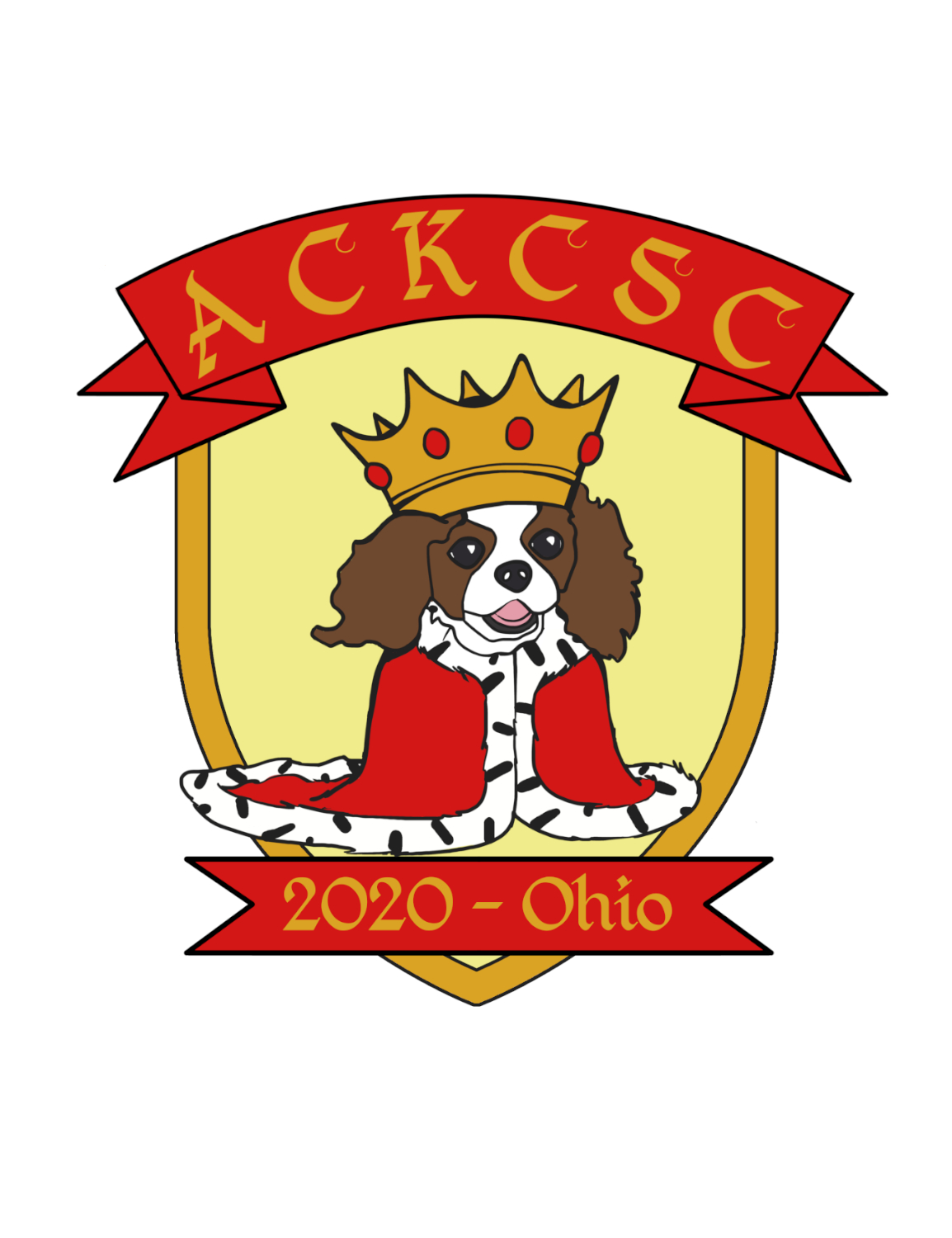 Grafik-Design von Tomi Ax für American Cavalier King Charles Spaniel Club | Design #21289143