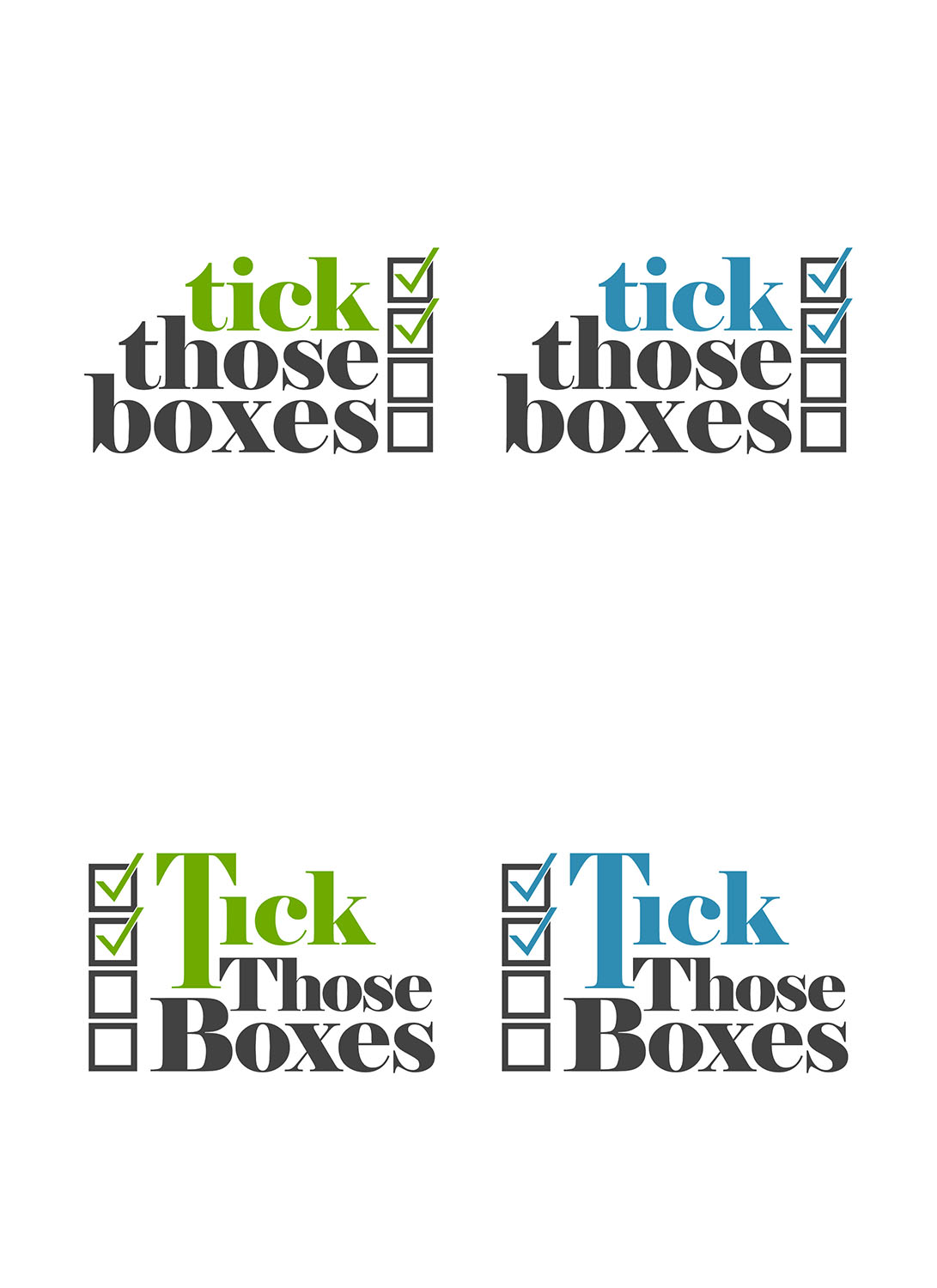 Logo Design by JLAGO for Tick Those Boxes Australia | Design #21220595