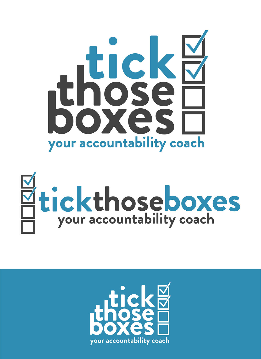 Logo Design by JLAGO for Tick Those Boxes Australia | Design #21220597