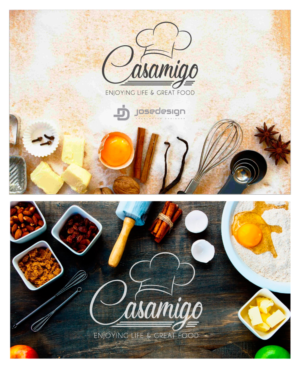 ENJOYING LIFE AND GREAT FOOD TOGETHER | Logo Design by JoseDesign