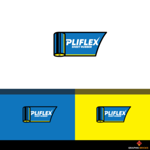 PLIFLEX SHEET RUBBER | Logo Design by Graphic Bricks