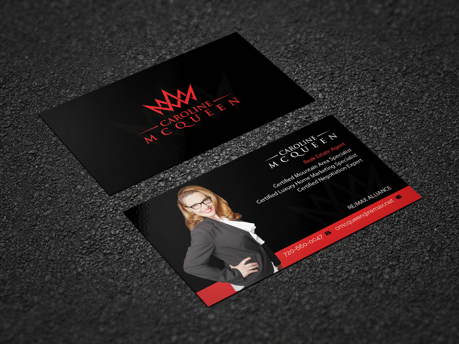Business Card Design by Riz' for RE/MAX Alliance | Design #21209382