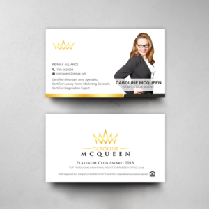 business card | Visitenkarten-Design von chandrayaan.creative
