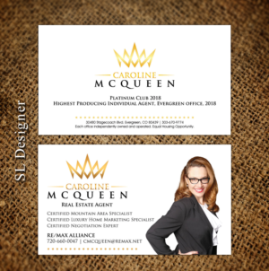 Business Card Design by SL Designer for RE/MAX Alliance | Design: #21211708