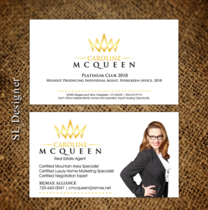 Business Card Design by SL Designer for RE/MAX Alliance | Design: #21212541