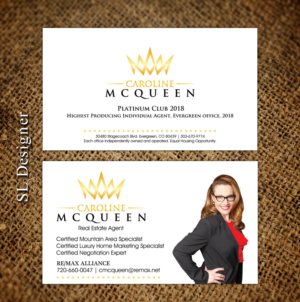 Business Card Design by SL Designer for RE/MAX Alliance | Design: #21216884
