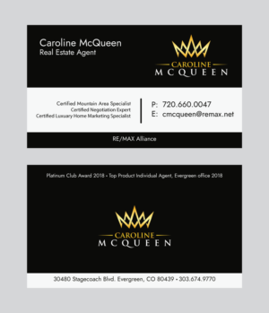 Business Card Design by Yaroslav S for RE/MAX Alliance | Design: #21207577