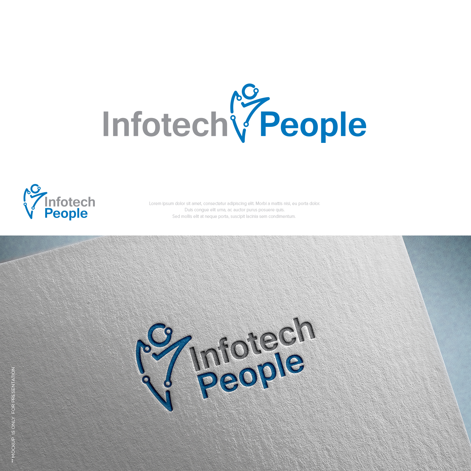 Diseño de Logo por designbysy para Infotech People | Diseño #21203466