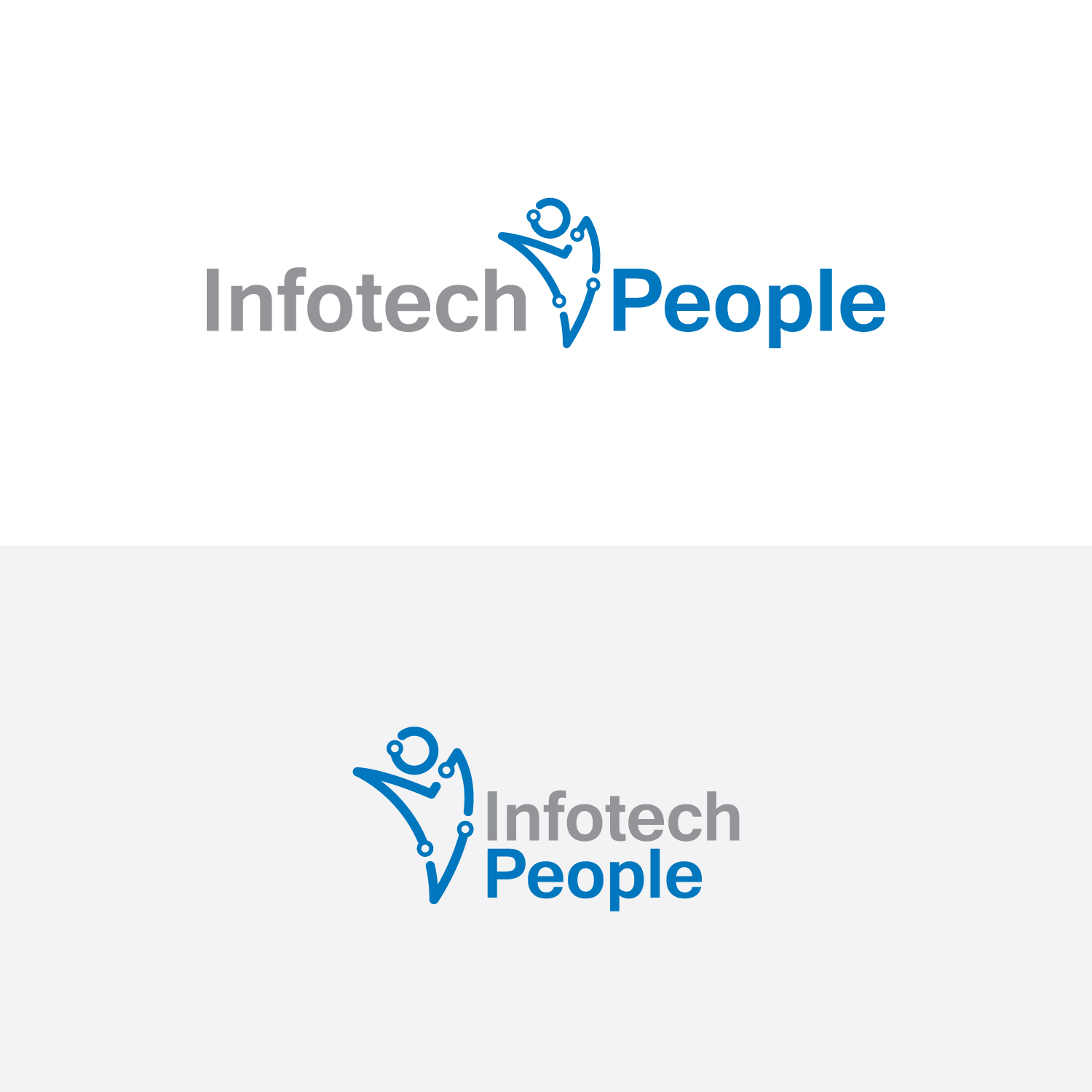 Logo Design by designbysy for Infotech People | Design #21294649