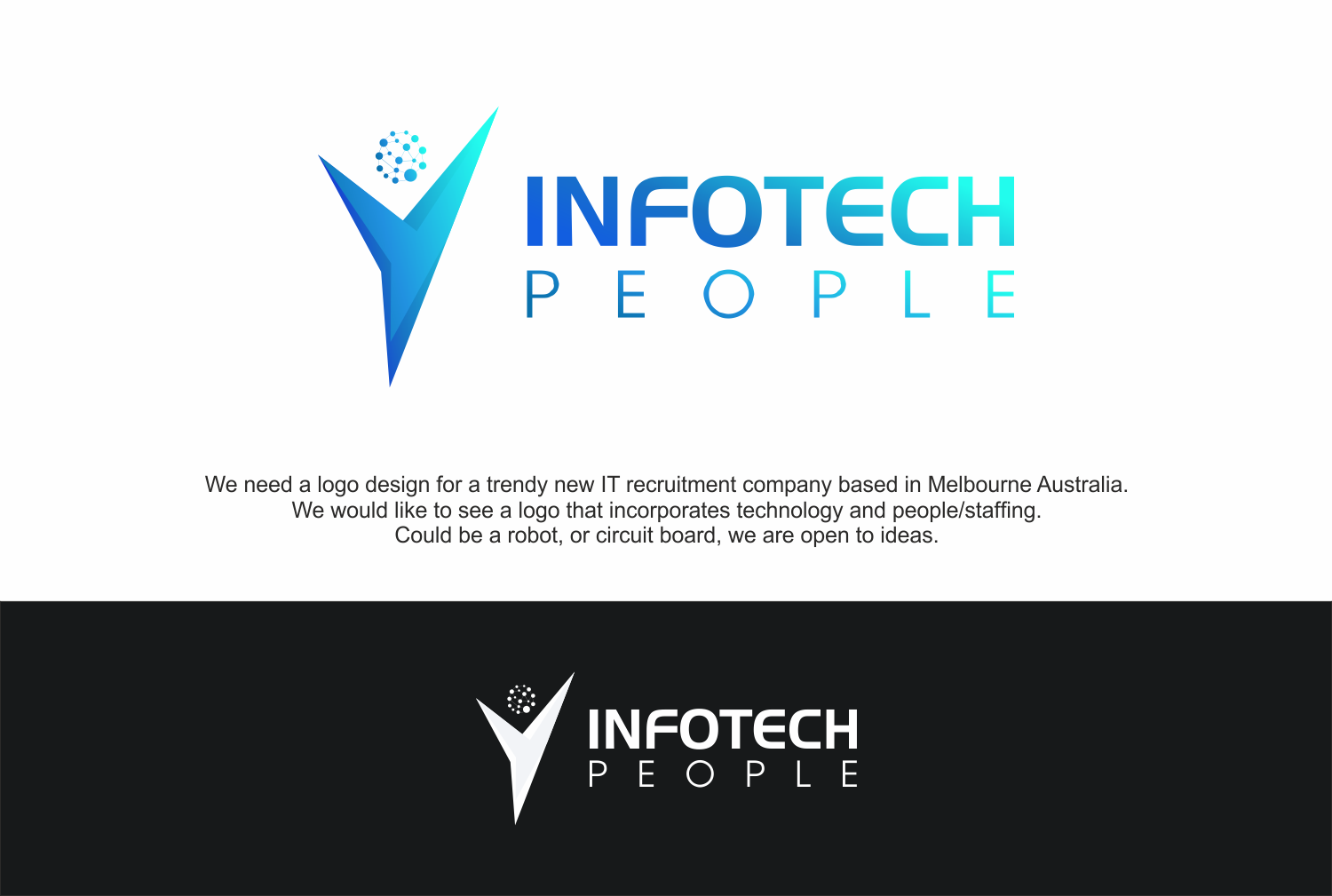 Diseño de Logo por Adeikhan para Infotech People | Diseño #21207362
