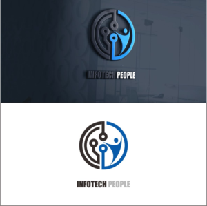 Logo Design by edo 5 for Infotech People | Design #21282694