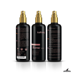 Label for ORGANIC ROSE WATER | Label Design by Shark1