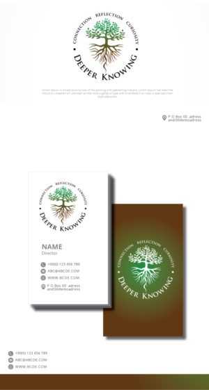 Logo Design by graphicevolution for Deeper Knowing | Design: #21861317