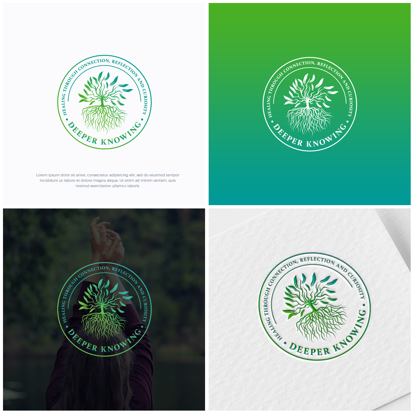 Logo Design by mintcreative for Deeper Knowing | Design #21209798