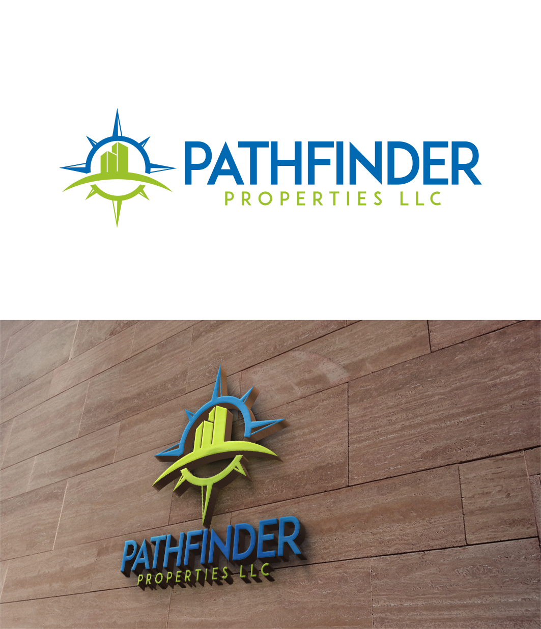 Logo Design by trufya for Pathfinder Properties LLC | Design #21212180