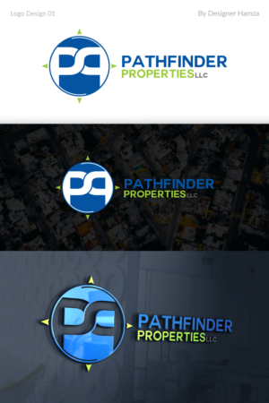 Logo Design by Designer Hamza for Pathfinder Properties LLC | Design #21204206