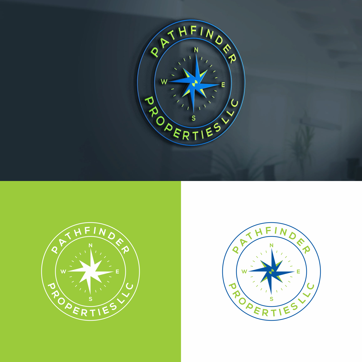 Logo Design by tejo for Pathfinder Properties LLC | Design: #21205358