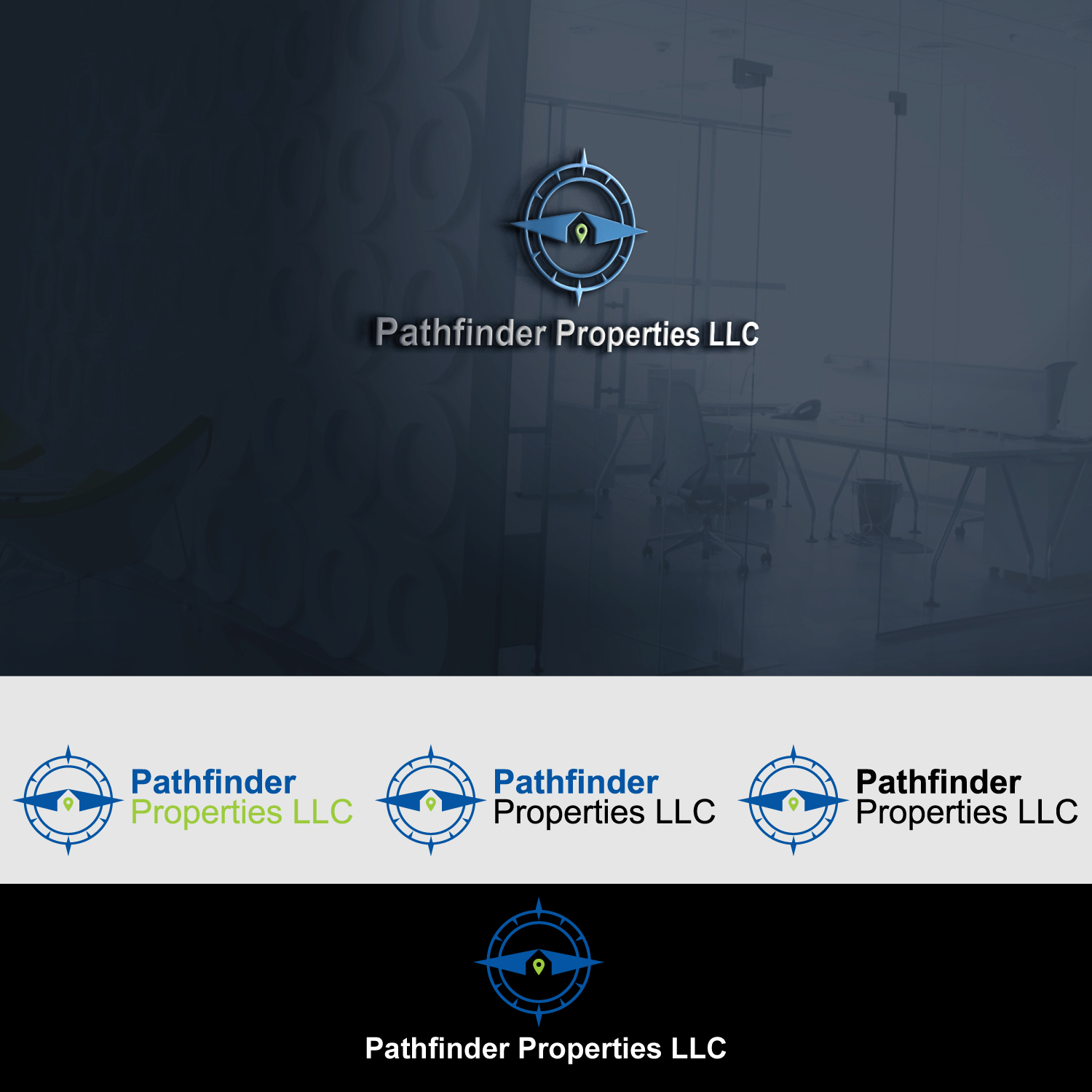 Logo Design by Daniushambalisapija for Pathfinder Properties LLC | Design #21207832