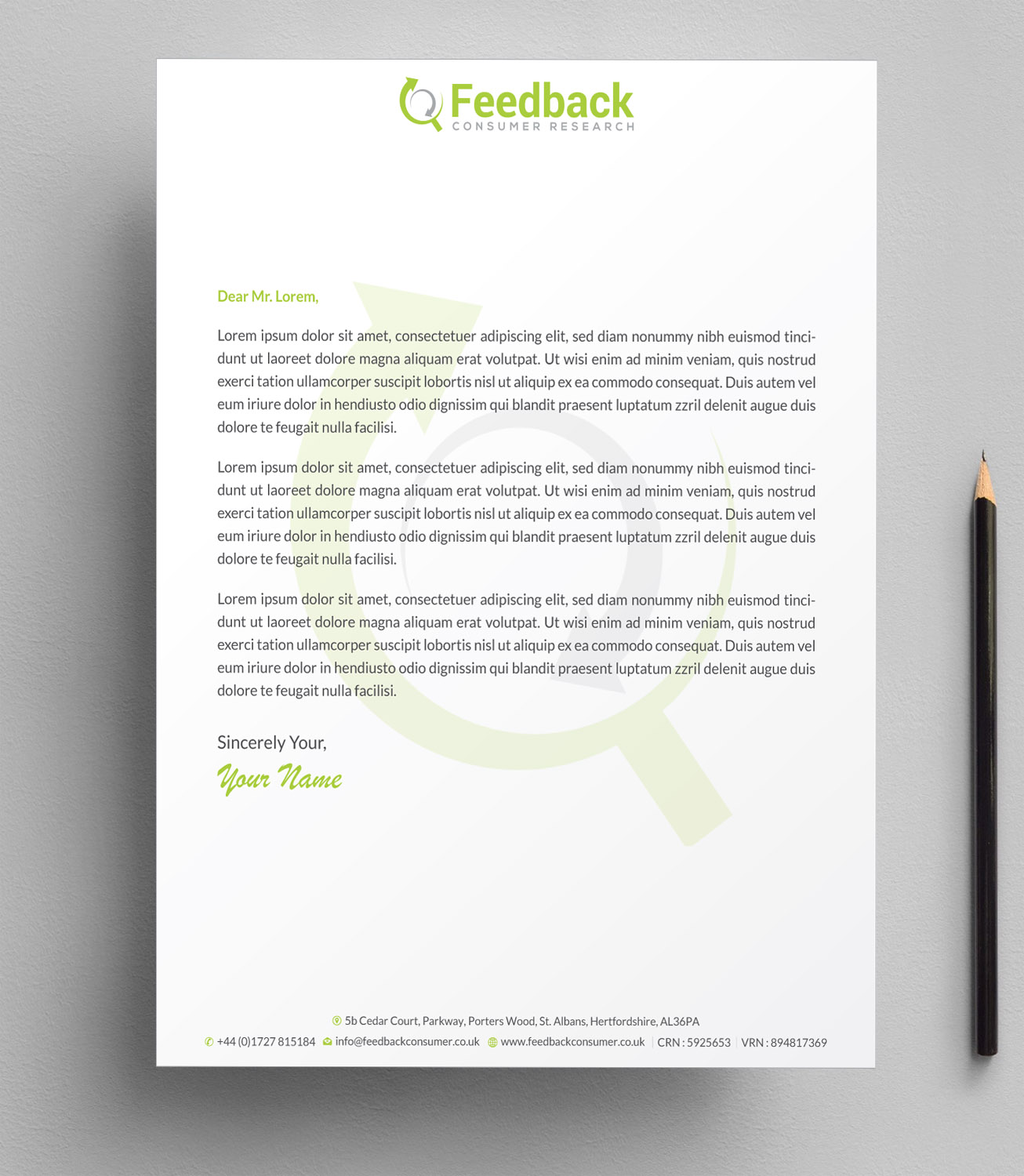 Letterhead Design by Infinitive Technology for this project | Design #21227725