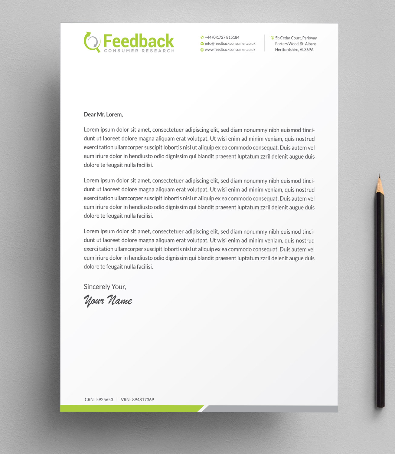 Letterhead Design by Infinitive Technology for this project | Design #21227727