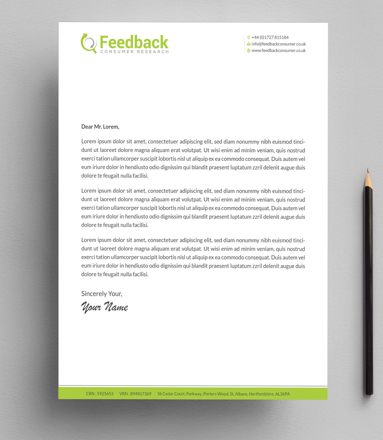 Letterhead Design by Infinitive Technology for this project | Design #21227733