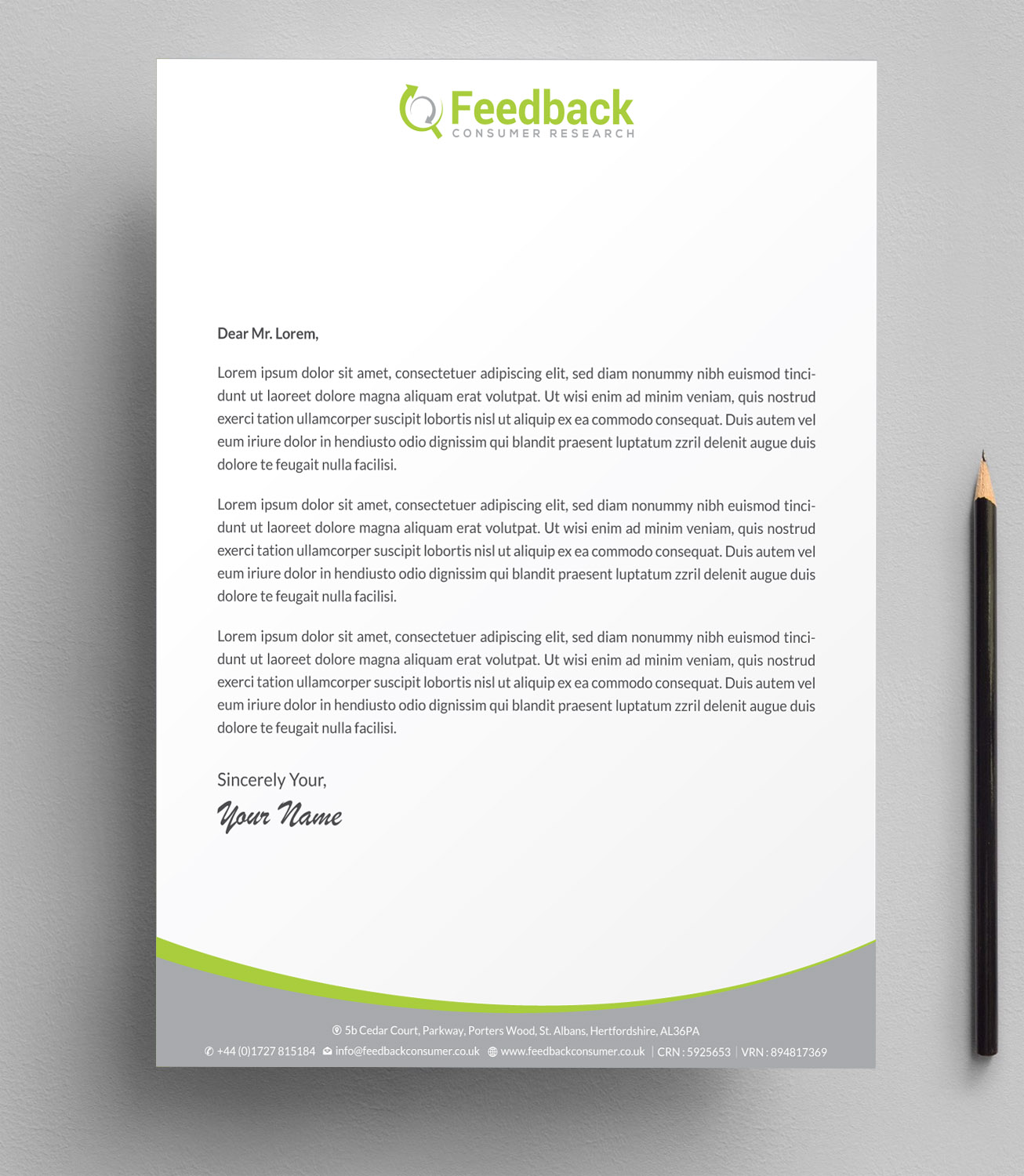 Letterhead Design by Infinitive Technology for this project | Design #21227735