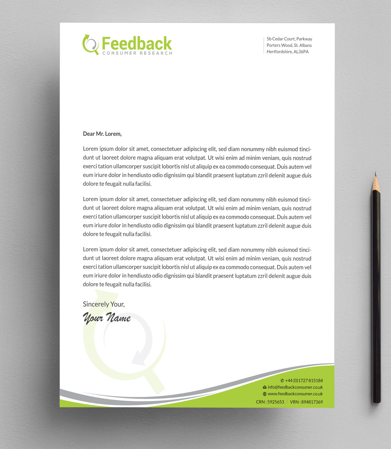 Letterhead Design by Infinitive Technology for this project | Design #21227741