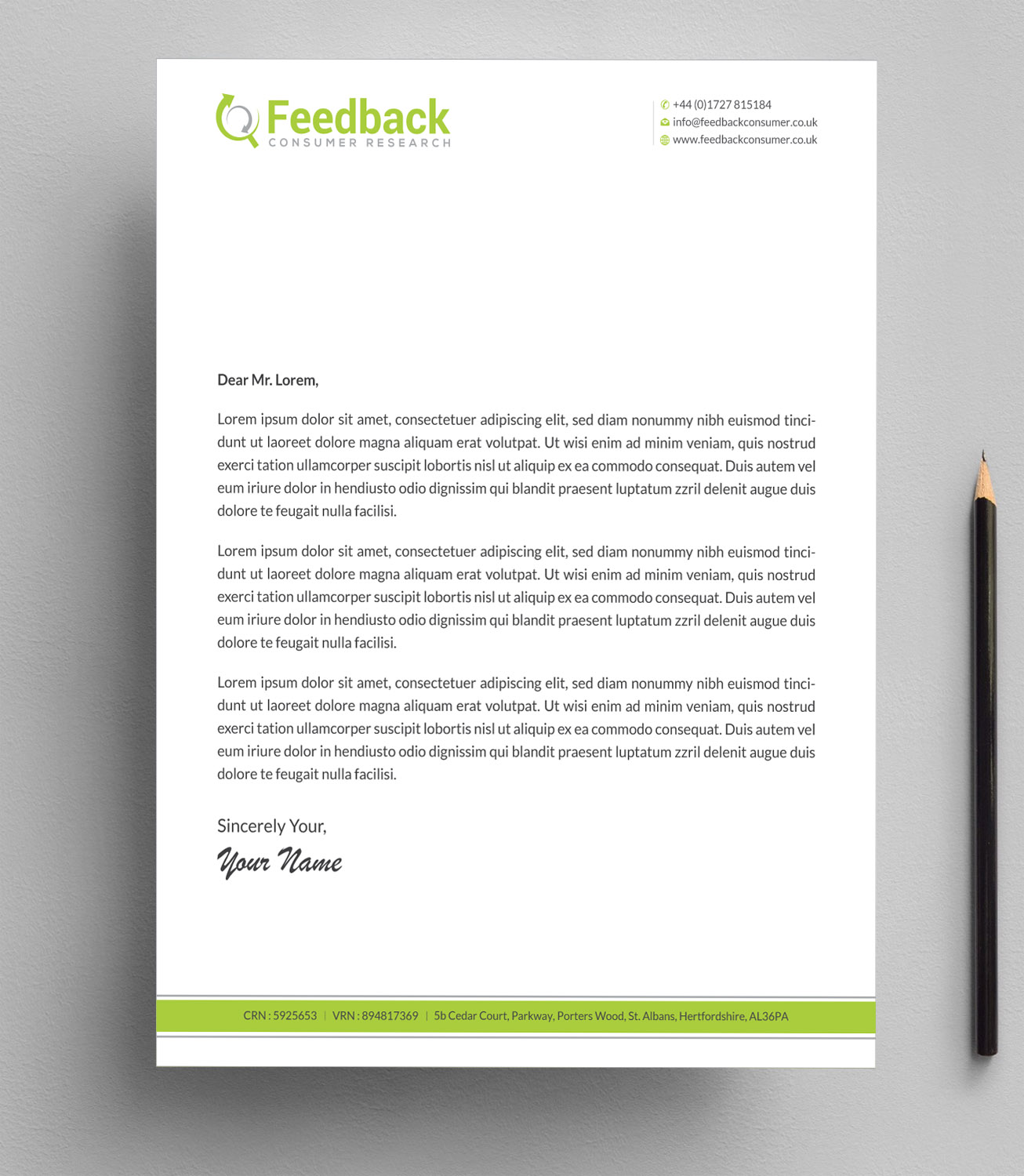 Letterhead Design by Infinitive Technology for this project | Design #21227744