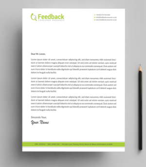 Letterhead Design by Infinitive Technology for this project | Design: #21227744