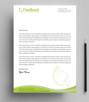 Letterhead Design by Infinitive Technology for this project | Design: #21227746