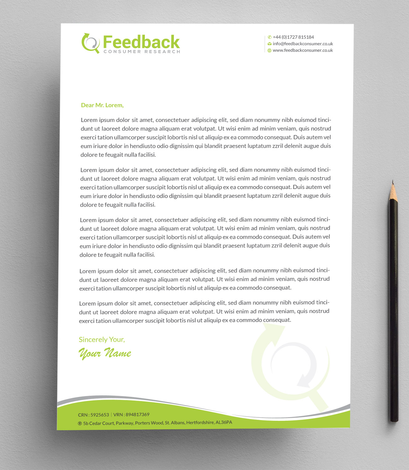 Letterhead Design by Infinitive Technology for this project | Design #21227753