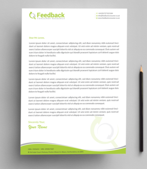 Letterhead Design by Infinitive Technology for this project | Design: #21227753