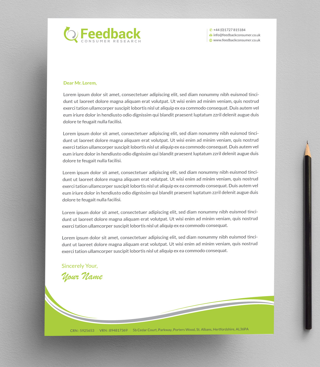 Letterhead Design by Infinitive Technology for this project | Design #21227754