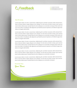 Letterhead Design by Infinitive Technology for this project | Design: #21227754