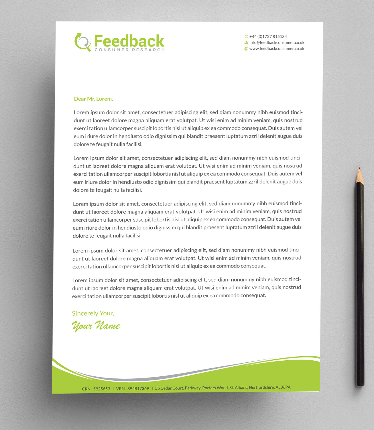 Letterhead Design by Infinitive Technology for this project | Design #21227755