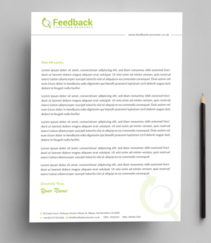 Letterhead Design by Infinitive Technology for this project | Design: #21227757